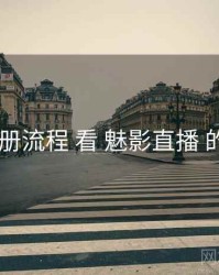 从 注册流程 看 魅影直播 的优势