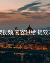 爱液视频 内容供给 提效方案