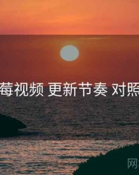 草莓视频 更新节奏 对照表