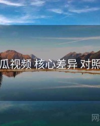 丝瓜视频 核心差异 对照表