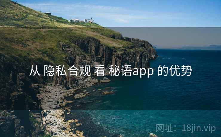 从 隐私合规 看 秘语app 的优势 从 隐私合规 看 秘语app 的优势